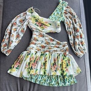 Zimmermann style Floral mini Dress